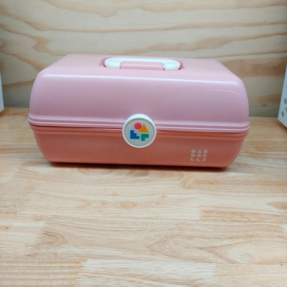 Vintage EUC Caboodle Cosmetic case Organizer Holder Multifunctional 90's Y2K - Picture 1 of 9